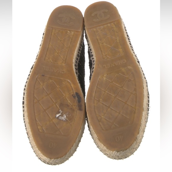 CHANEL-Interlocking CC Logo Espadrilles - Picture 5 of 5